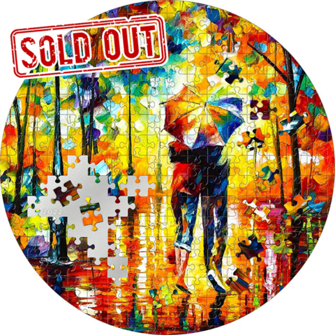 Couple under one Umbrella Micropuzzle Treasures 2022_sold out