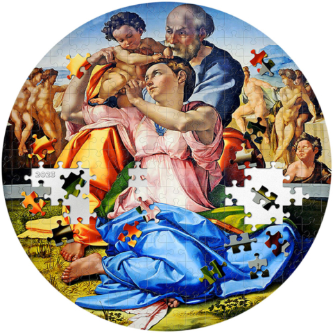 doni tondo-michelangelo-micropuzzle-treasures-2023_1
