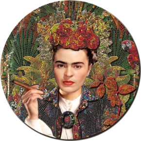 Frida Kahlo La Maravilla - Micromosaic Passion II 2023_1